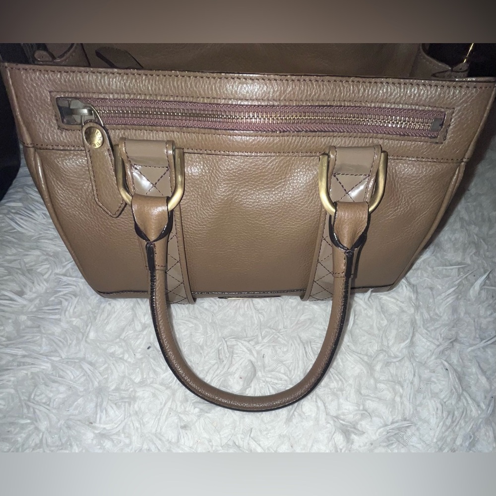 Burberry Leather Satchel - Picture 2 of 16